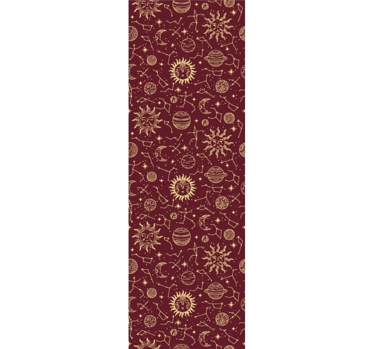 Celestial Patterns art wallpaper - TenStickers