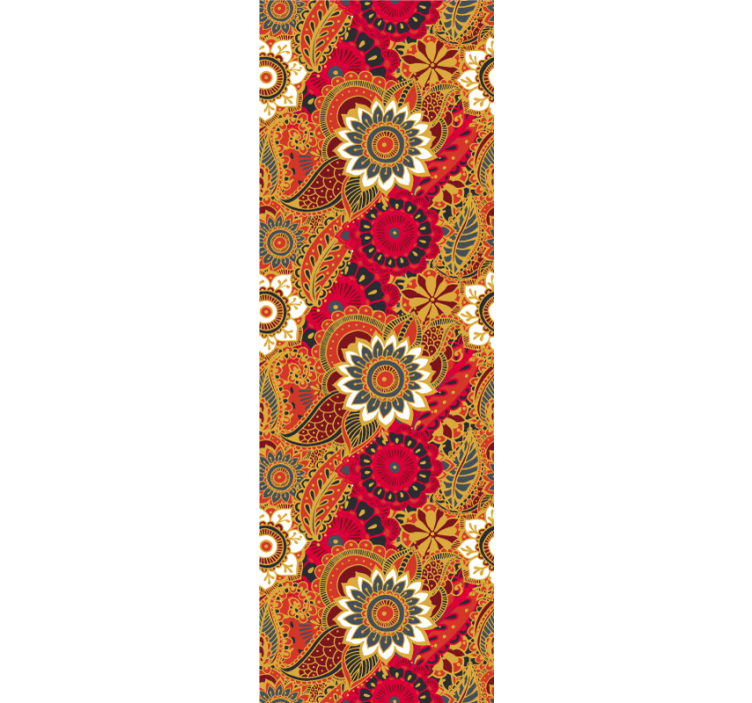 Mandala Inspired ornamental wallpaper - TenStickers