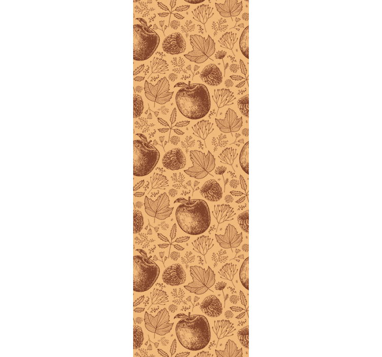 Autumnal Foliage Pattern nature wallpaper - TenStickers