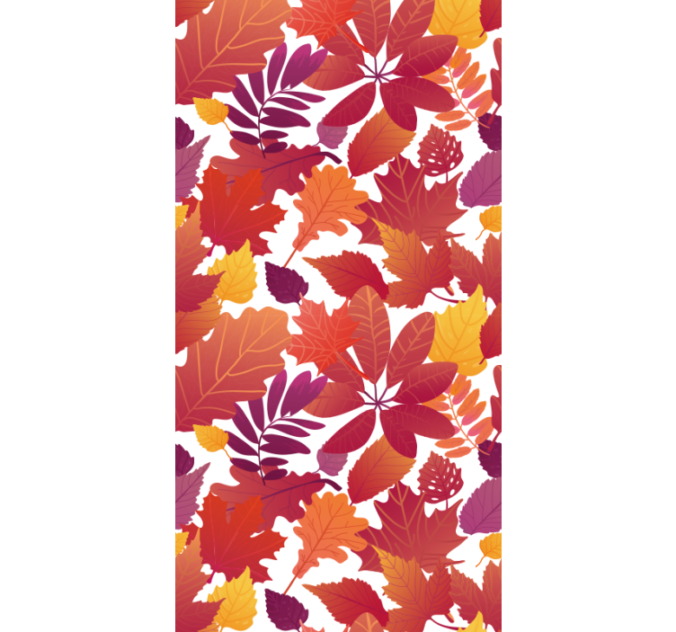 Autumn Foliage leaves wallpaper - TenStickers