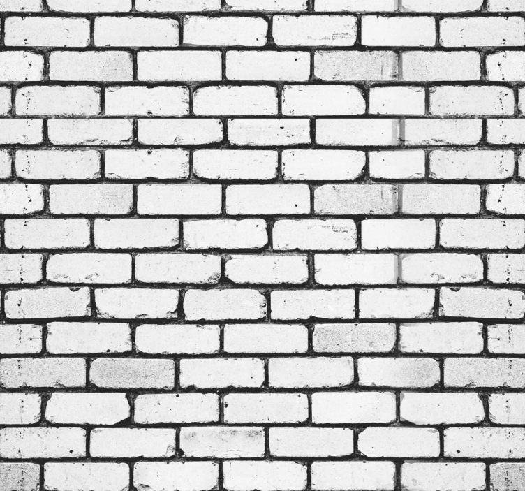 Simplified Brickwork bricks wallpaper - TenStickers