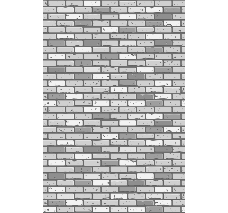 Monochrome Brickwork bricks wallpaper - TenStickers