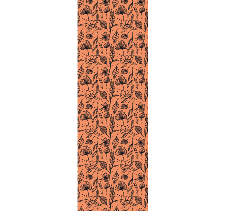 Gallerist stencil pattern modern wallpaper - TenStickers