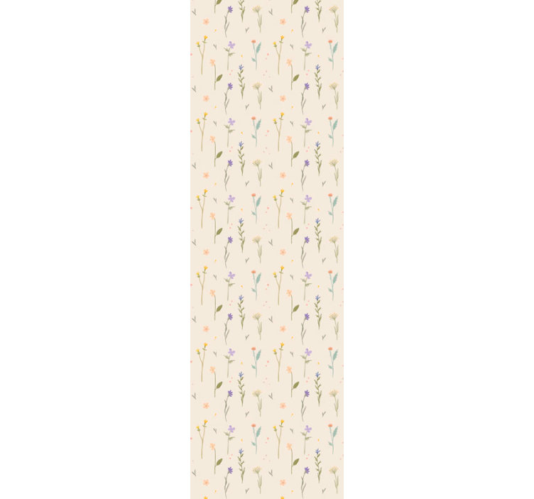 Wildflower Elegance flowers wallpaper - TenStickers