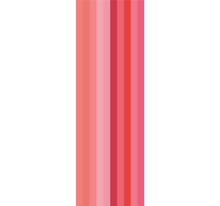 Gradient Stripes wallpaper horizontal stripes - TenStickers
