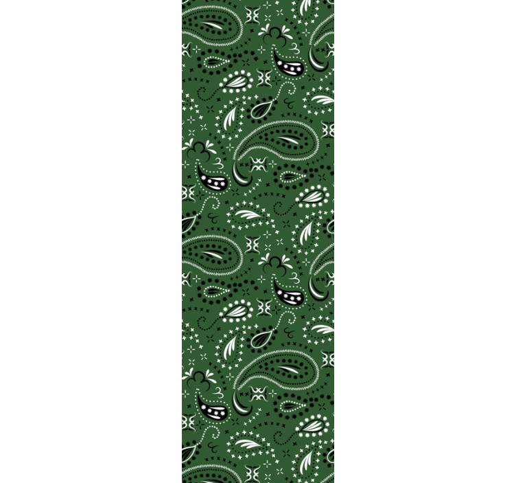 Nordic Paisley Pattern nordic wallpaper - TenStickers