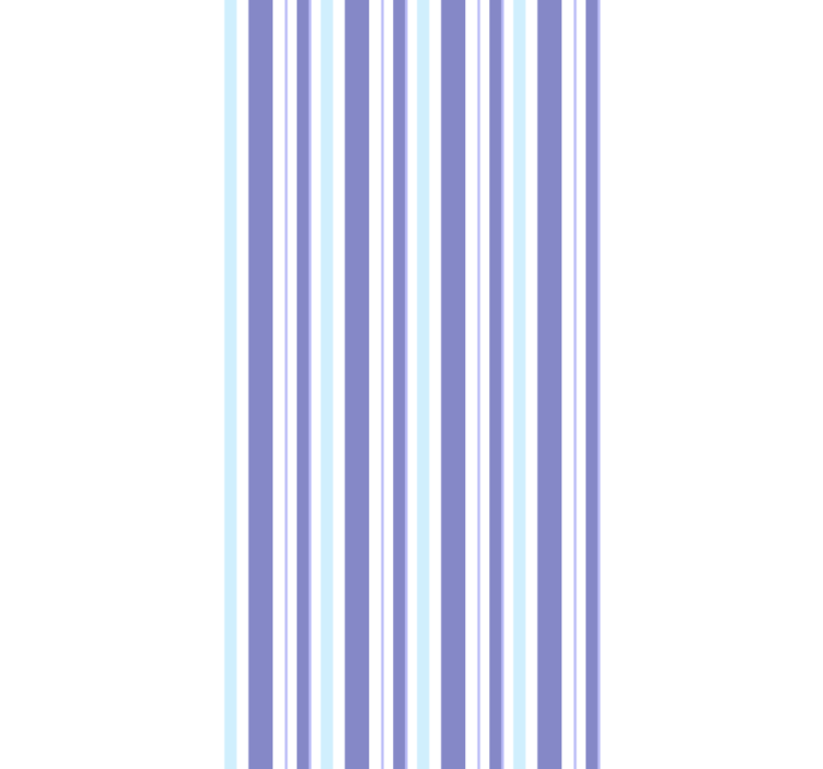 Striped Wall Detail wallpaper horizontal stripes - TenStickers