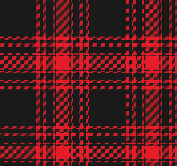 Classic Plaid wallpaper striped - TenStickers