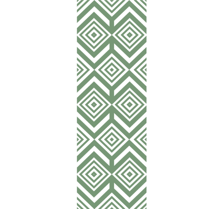 Geometric Diamond Shapes wallpaper geometric - TenStickers