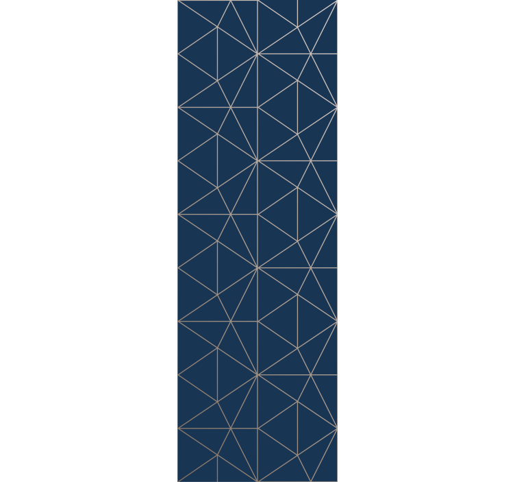 Geometric Line Motif wallpaper geometric - TenStickers