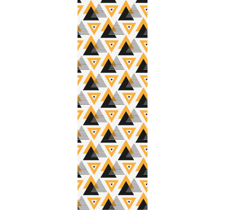 Geometric Triangle Fusion wallpaper geometric - TenStickers