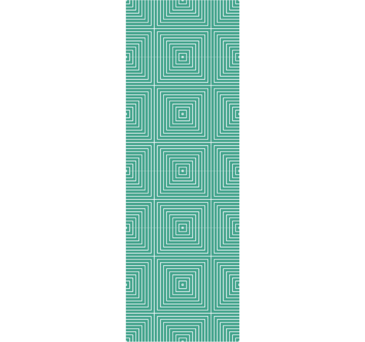 Square Spiral Pattern wallpaper geometric - TenStickers