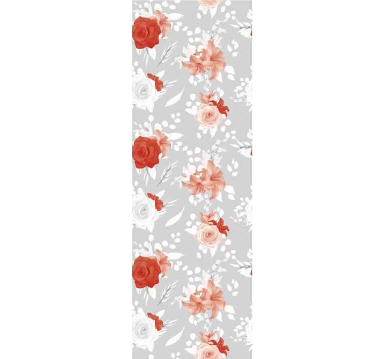 Floral Arrangement Design flowers wallpaper - TenStickers