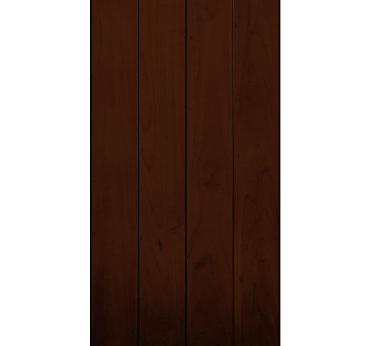 Wood Paneling wood effect wallpaper - TenStickers