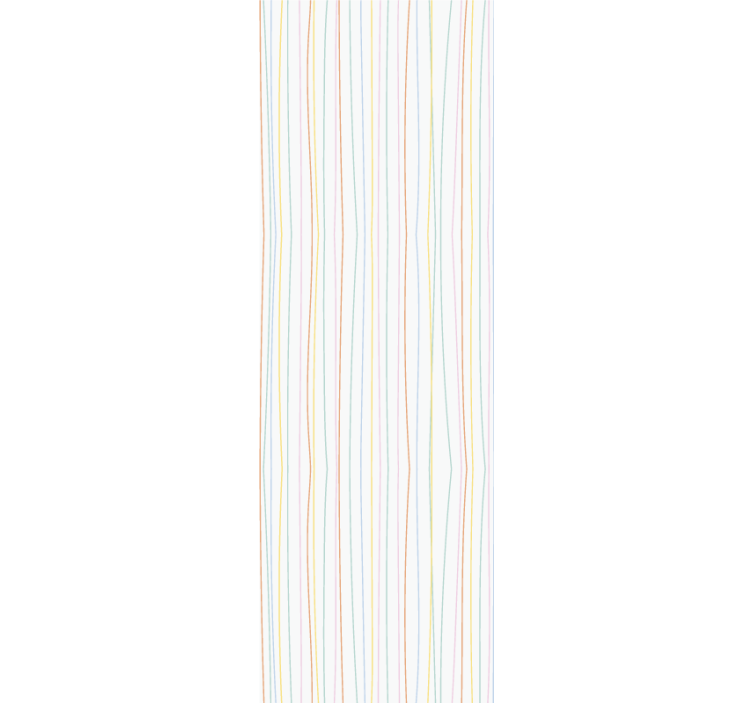 Pastel Stripe Serenity wallpaper horizontal stripes - TenStickers