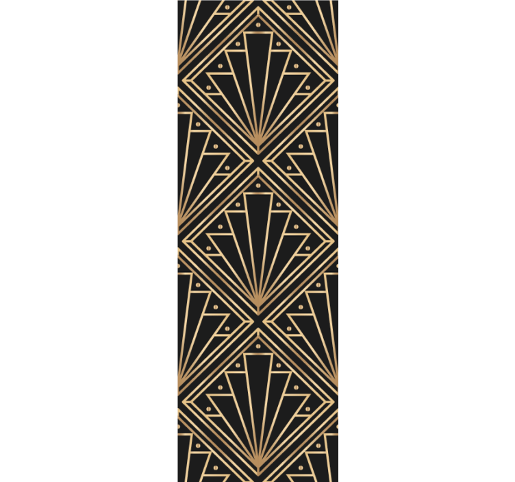 Art Deco Geometrics wallpaper geometric - TenStickers
