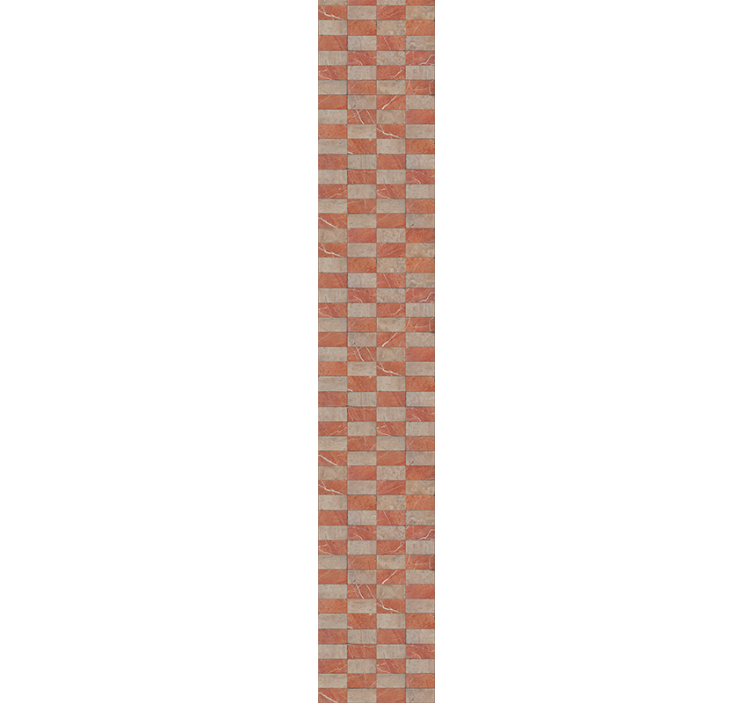 Subtle minimalist cream tiles modern wallpaper - TenStickers