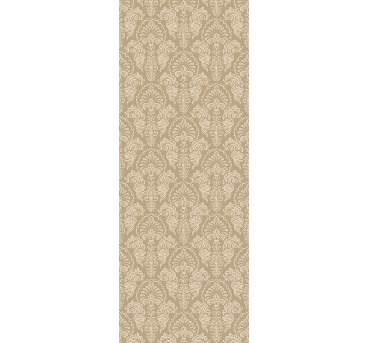 Classic Floral Pattern baroque wallpaper - TenStickers