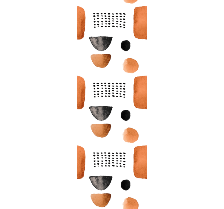 Modern Shape Patterns wallpaper geometric - TenStickers