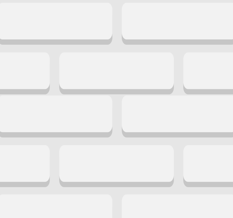White realistic bricks living area wallpaper - TenStickers