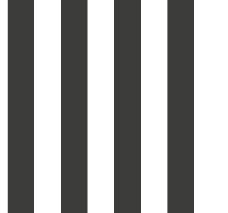 Black and white colours wallpaper vertically striped - TenStickers