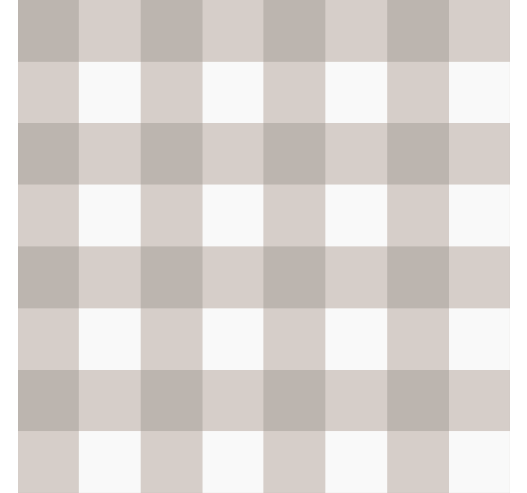 Beige and white pattern wallpaper squares - TenStickers