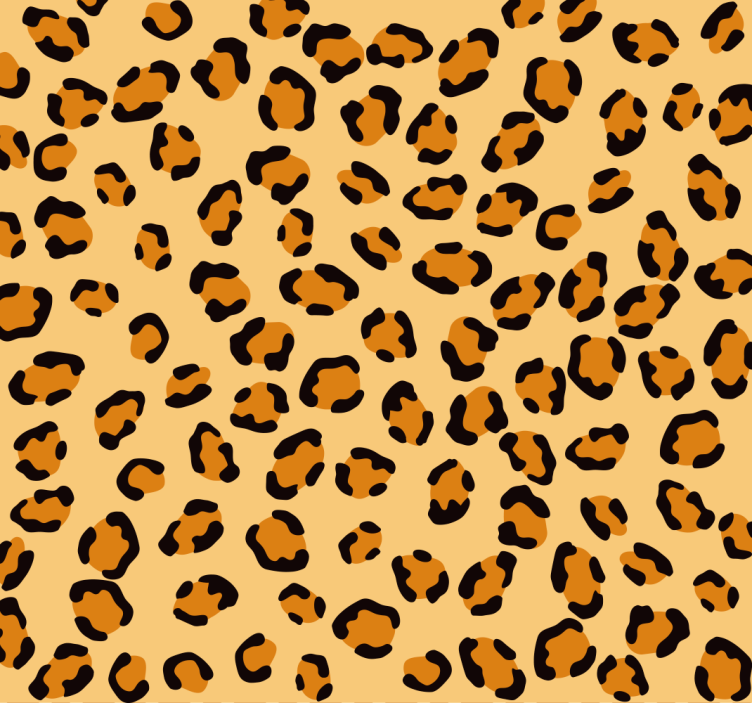 Leopard Print Pattern leopard print wallpaper - TenStickers