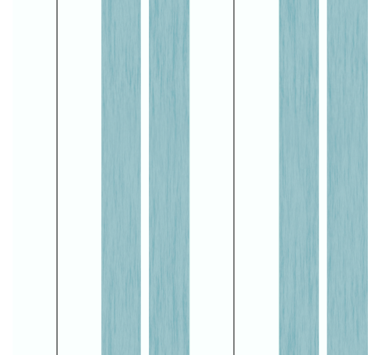 Turquoise shades stripes hallway wallpaper - TenStickers
