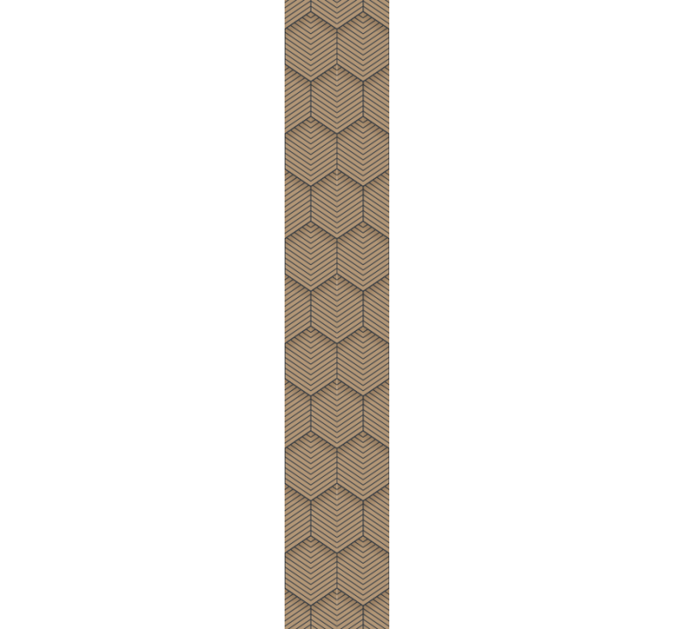 Geometric Herringbone wallpaper geometric - TenStickers
