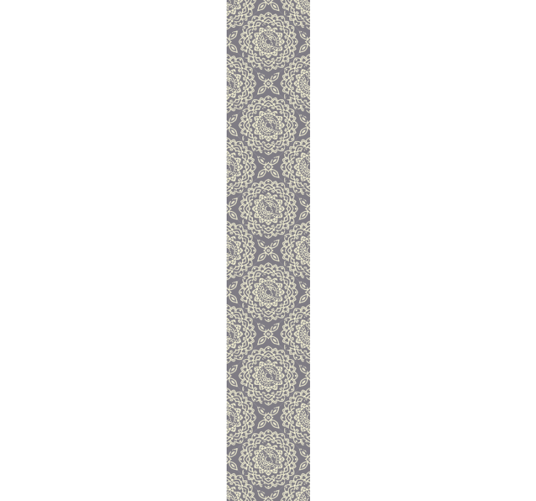 grey modern ornaments Modern Wallpaper - TenStickers