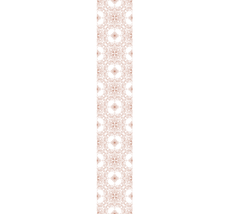 Ornate Floral floral wallpaper - TenStickers