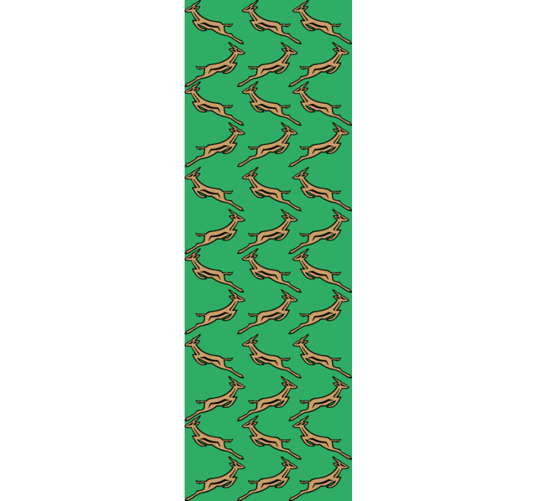 Running Gazelles animals wallpaper - TenStickers