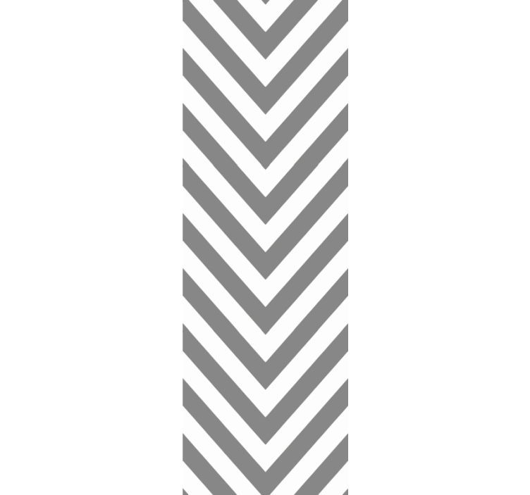 Chevron Stripe Pattern wallpaper geometric - TenStickers