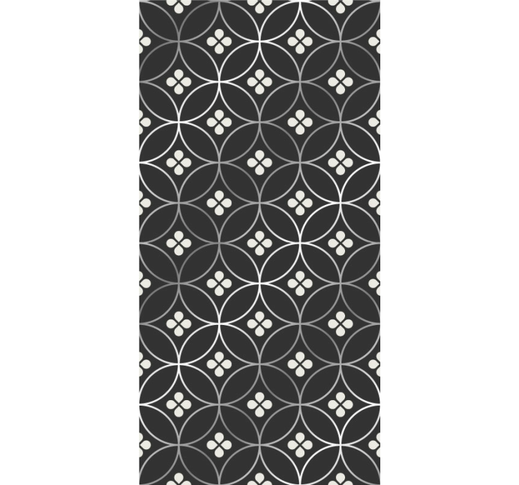 Geometric Tessellation ornamental wallpaper - TenStickers