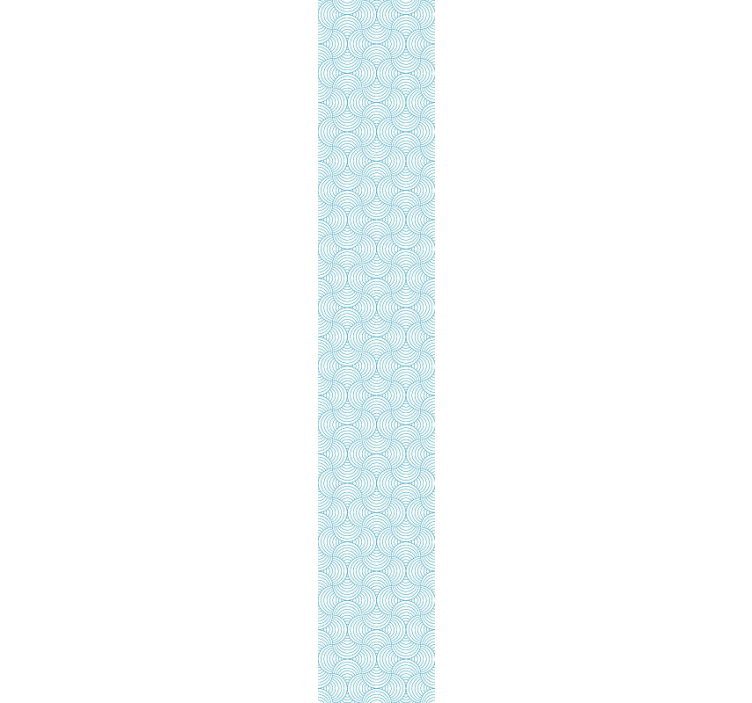 Spiral Pattern Detail living area wallpaper - TenStickers