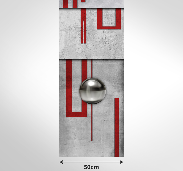 Geometric Spherical Ornaments Abstract wallpaper - TenStickers