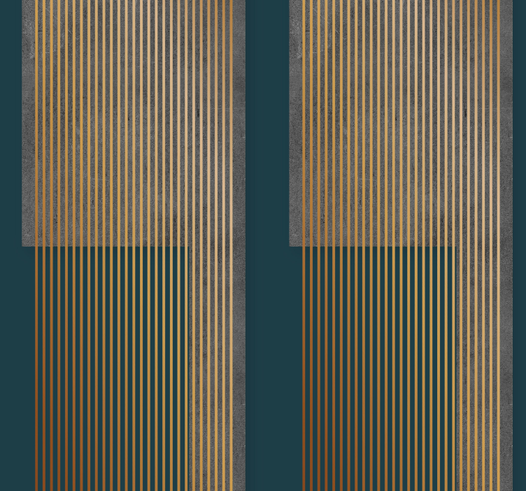 luxury stripes Office Wallpaper - TenStickers