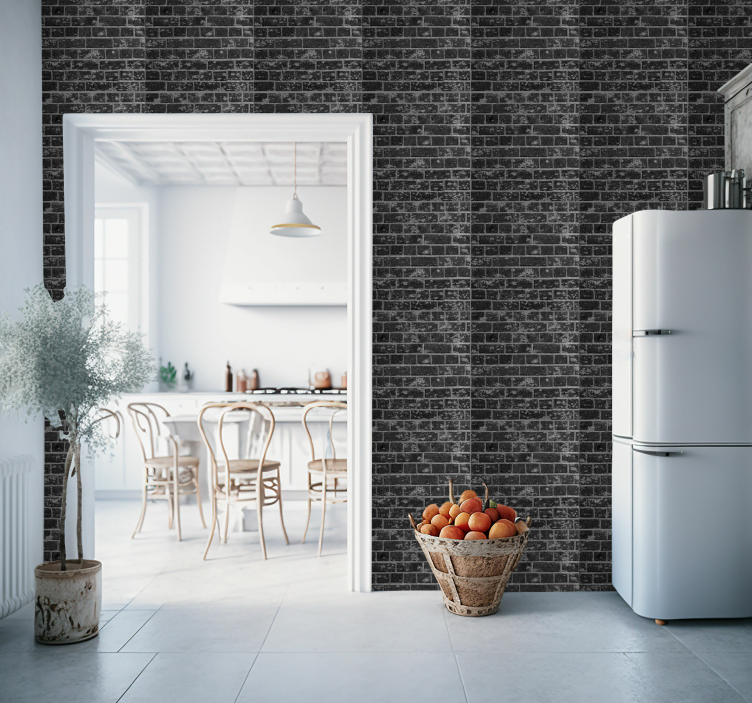 Brick Effect bricks wallpaper - TenStickers