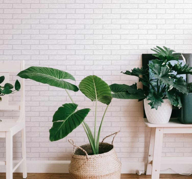 Brick Wall Detail living area wallpaper - TenStickers