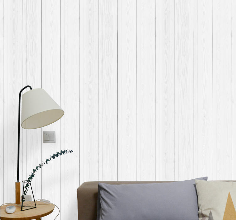 Clean gray texture stone effect wallpaper - TenStickers