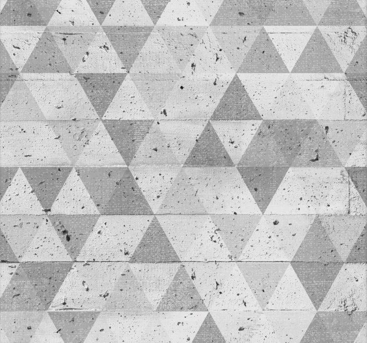 Concrete triangles Concrete Wallpaper - TenStickers