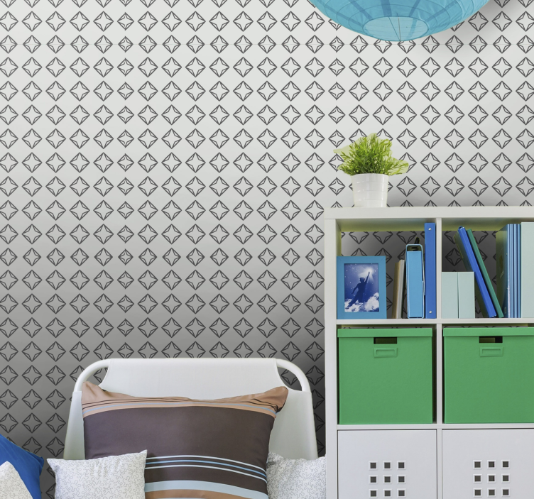 Geometric Shapes Elegance wallpaper geometric - TenStickers