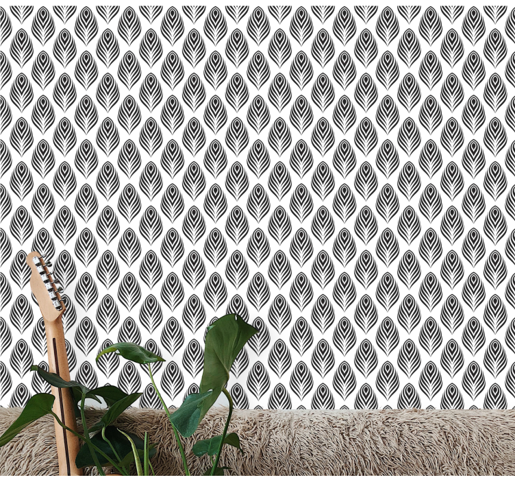 Intricate Geometric wallpaper geometric - TenStickers