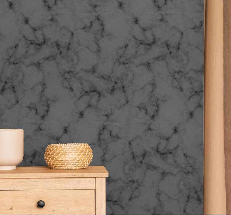Marble Simulation marble effect wallpaper - TenStickers