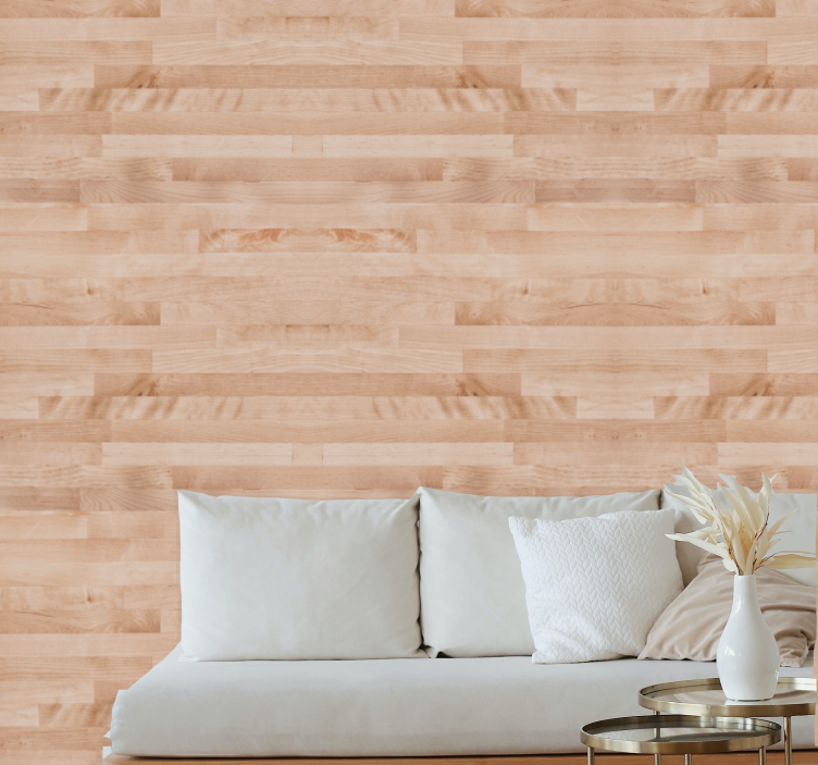 Natural Grain Texture wood effect wallpaper - TenStickers