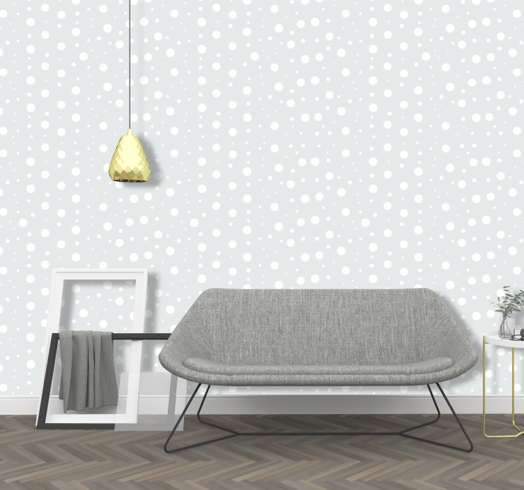 Polka Dot Background polka dots wallpaper - TenStickers