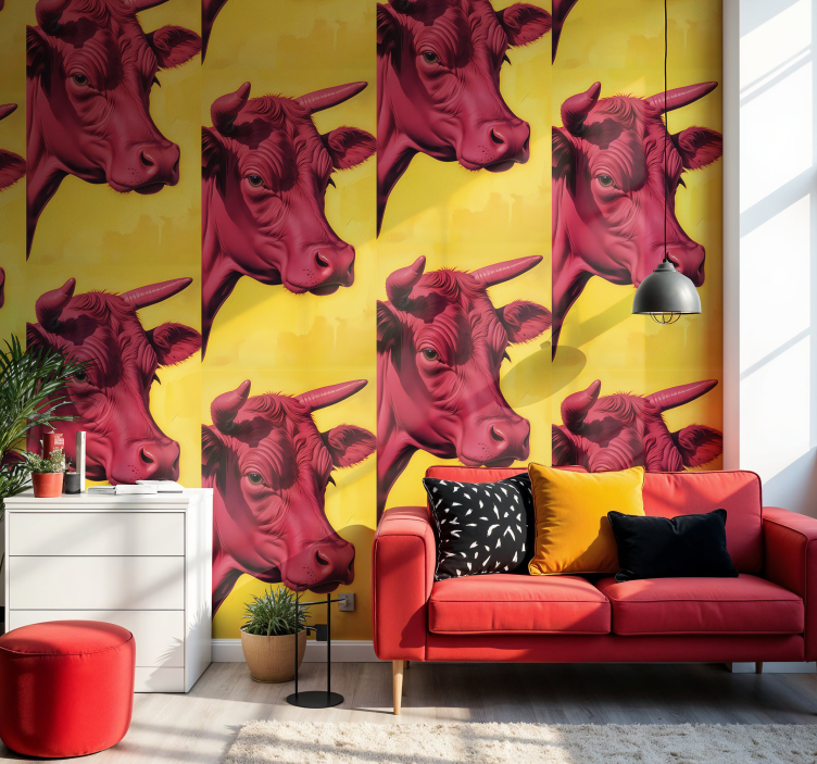 Pop Art poster Andy Warhol art wallpaper - TenStickers