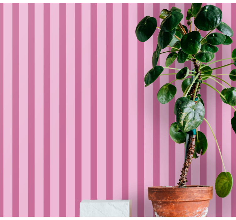 Striped Ambience wallpaper vertically striped - TenStickers
