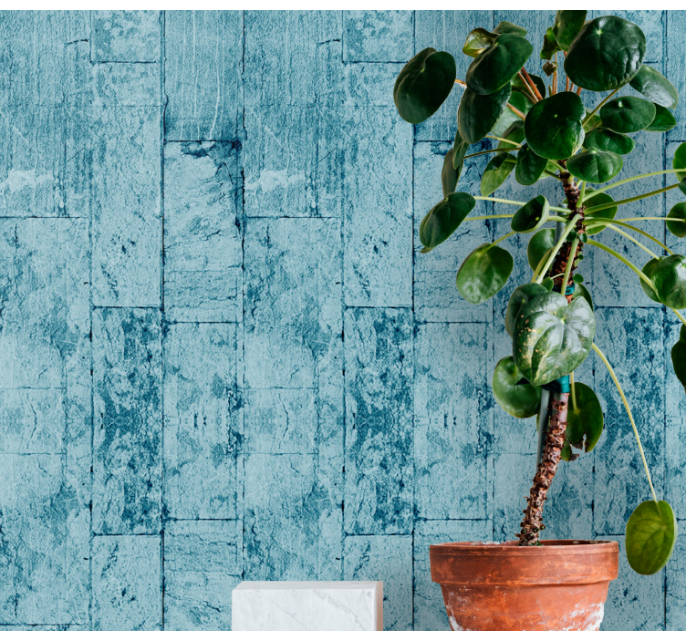 Textured Brick Illusion bricks wallpaper - TenStickers