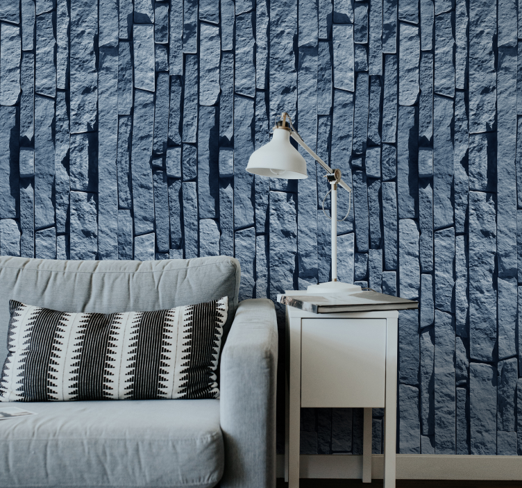 Textured Stone Effect textured wallpaper - TenStickers